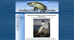 Desktop Screenshot of madisonmuskyguide.com